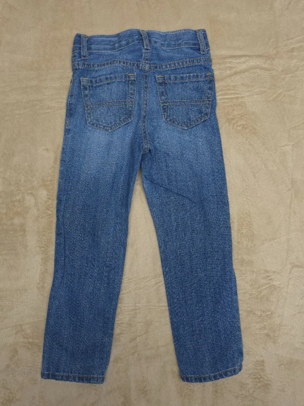 The Children Place Straight Jeans Size 5S Lot of 2 Blue Denim Boys 100% Cotton